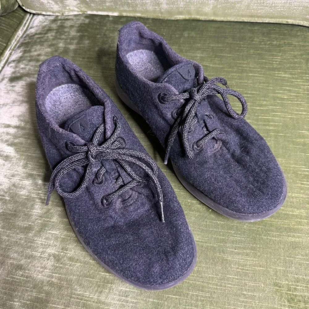 Allbirds Womens Wool Runners Sneakers Size 9 Gray Lightweight Casual Shoes W9 - Picture 1 of 3